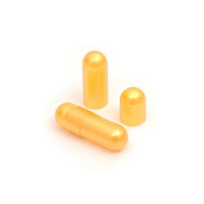 2020 best-selling product gelatin golden capsules  size 0