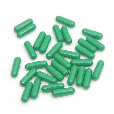 Customized size 2 joined and separated empty vegetarian capsules